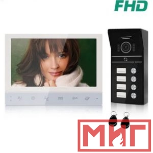 Фото 50 - Видеодомофон с экраном HD 7-дюймовый монитором.